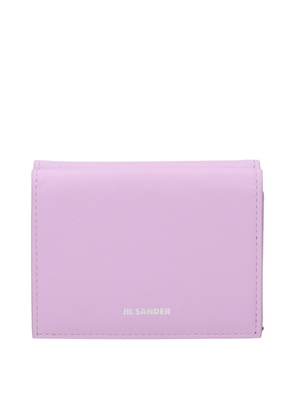 Jil Sander Pink Leather Wallet