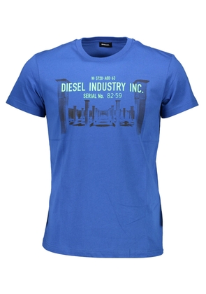Diesel Blue Cotton Sportswear - XL