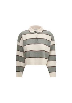 Brunello Cucinelli Multicolor Wool Oves Aries T-Shirt - L