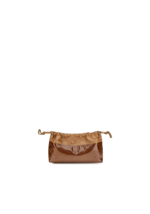 Pierre Hardy Bicolor Calf Leather Bos Taurus Clutch Bag