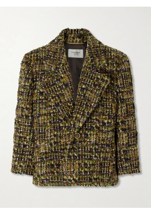 SAINT LAURENT - Wool-blend Bouclé Blazer - Green - FR 34,FR 36,FR 38,FR 40,FR 42
