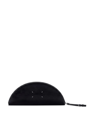 Maison Margiela Halfmoon leather pouch - Black