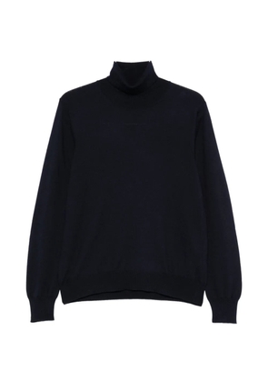 Tagliatore Miles roll-neck long-sleeve sweater - Blue