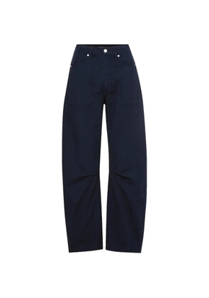 Veronica Beard Sloan barrel-leg jeans - Blue