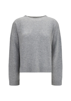 Fabiana Filippi crew-neck mélange sweater - Grey
