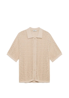 Simkhai Billy crochet-knit shirt - Neutrals