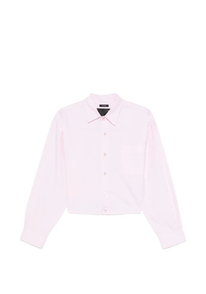 R13 split-hem buttoned shirt - Pink