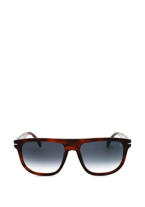 Eyewear by David Beckham tortoiseshell-effect square-frame sunglasses - Brown