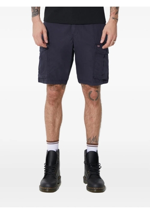 Napapijri Noto logo-patch cargo shorts - Blue