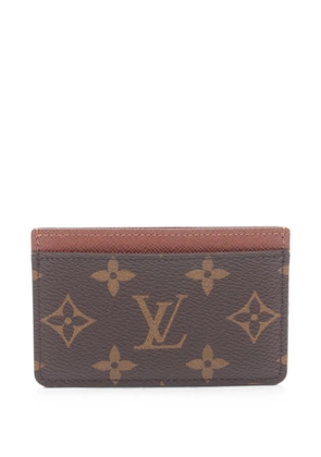 Louis Vuitton Pre-Owned Monogram Porto Cult Sampur card case - Brown