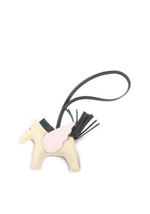 Hermès Pre-Owned 2022 PM Rodeo Pegase bag charm - Neutrals