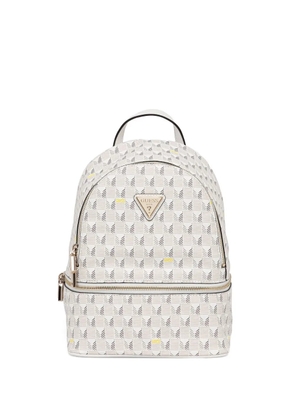 GUESS USA Follie logo zip backpack - Neutrals