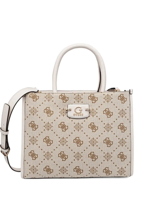 GUESS USA monogram-pattern bag - Neutrals