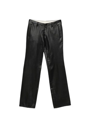 Romeo Gigli Pre-Owned 1990s straight-leg trousers - Black