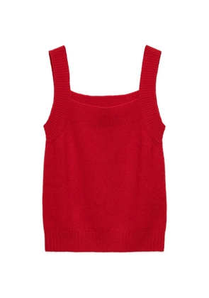 Prada Shetland wool tank top - Red