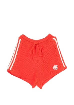 Gucci Pre-Owned 2010s x Adidas knit shorts - Orange