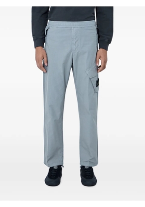 Stone Island elasticated-waistband cargo pants - Blue