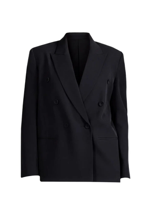 The Sei double-breasted blazer - Black