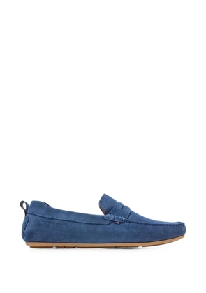 Tommy Hilfiger suede penny loafers - Blue