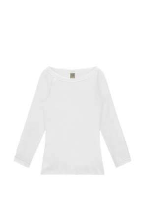 FLORE FLORE Steffi long-sleeved T-shirt - White