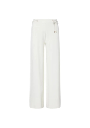 LIU JO Knit Trousers with Drawstrings - Neutrals