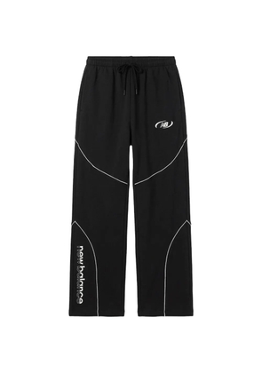New Balance logo-print trackside track pants - Grey