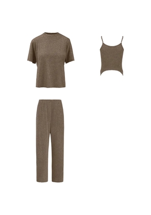 Seen Users Survival pajamas set - Brown