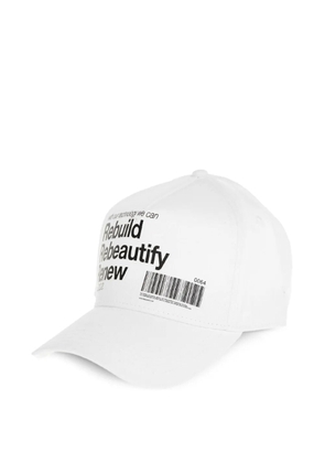 DSQUARED2 slogan-print baseball cap - White