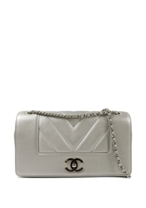 CHANEL Pre-Owned CC Mademoiselle shoulder bag - Silver
