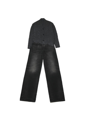 Haikure Janice faded-effect jumpsuit - Grey