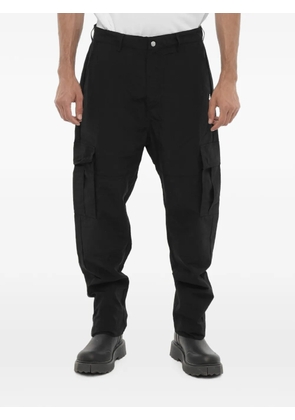 COUNTY OF MILAN embroidered-logo cargo pants - Black