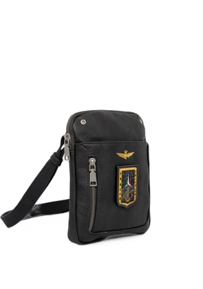 Aeronautica Militare patch-detail belt bag - Black