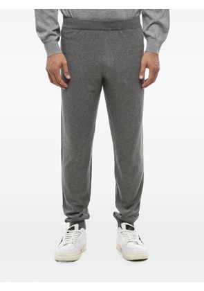 Corneliani ribbed-waistband track pants - Grey