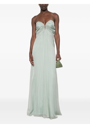 Raquel Diniz New Samba ruched maxi dress - Green