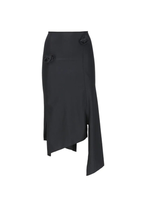 Coperni flower skirt - Black