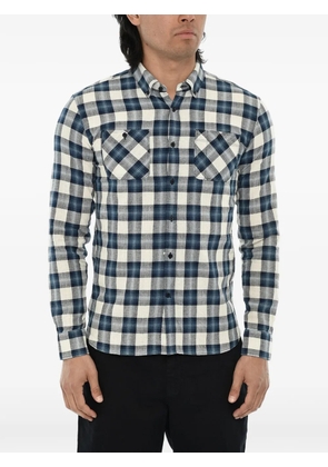 Woolrich checked button-down shirt - Blue
