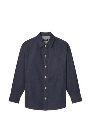 A.P.C. Japanese denim jacket - Blue