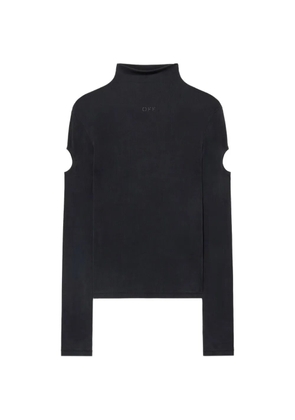 Off-White cut-out T-shirt - Black