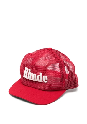 RHUDE logo-embroidered mesh cap