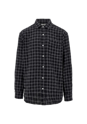 Foret Scout check-pattern shirt - Black