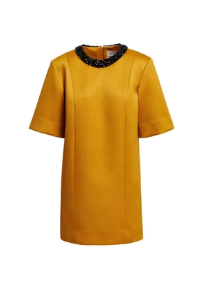 Essentiel Antwerp Kaylin bead-embellished mini dress - Yellow