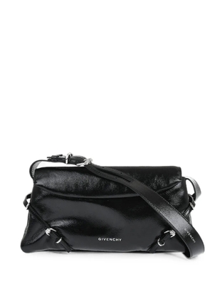 Givenchy buckle-detail leather shoulder bag - Black