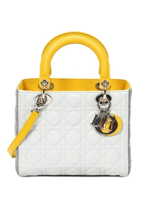 Christian Dior Pre-Owned Lady Dior tote bag - White