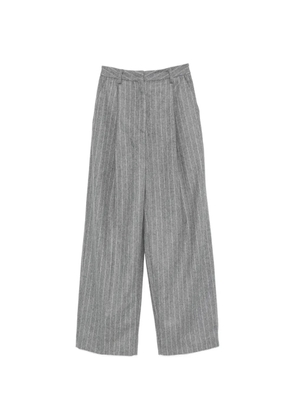 THELATEST E-Axel pinstripe-pattern tailored trousers - Grey
