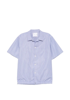 sacai striped shirt - Blue