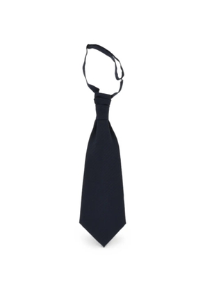 Corneliani striped ascot tie - Blue
