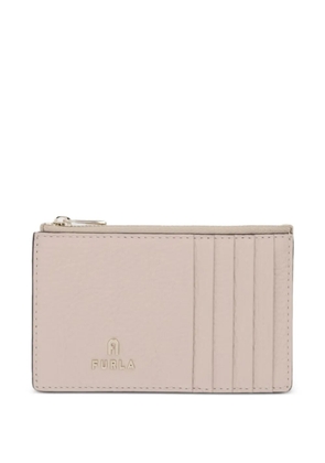 Furla logo-plaque cardholder - Neutrals