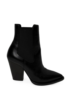 Saint Laurent Pre-Owned Theo Chelsea ankle boots - Black