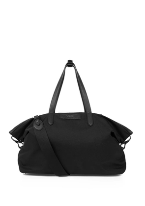 Smythson Norton-canvas holdall - Black