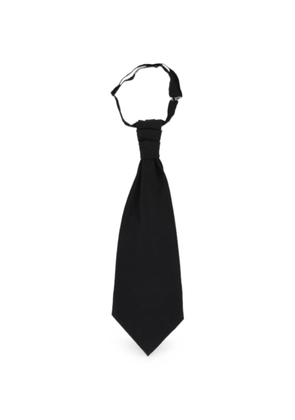 Corneliani black ascot tie